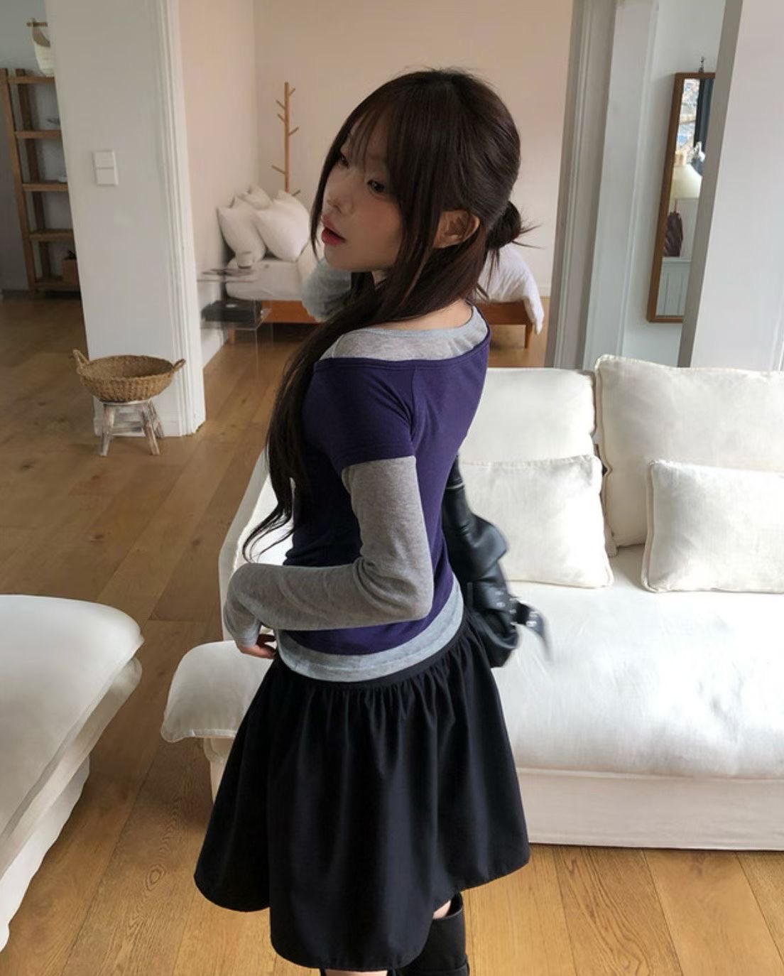 [Preorder 1st Drop Price] C4903 Shadow Layer Top