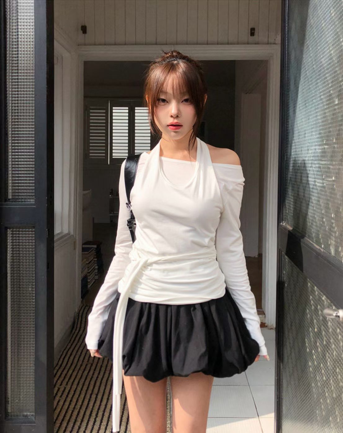 [Preorder 1st Drop Price] C4904 Astra Strap Top