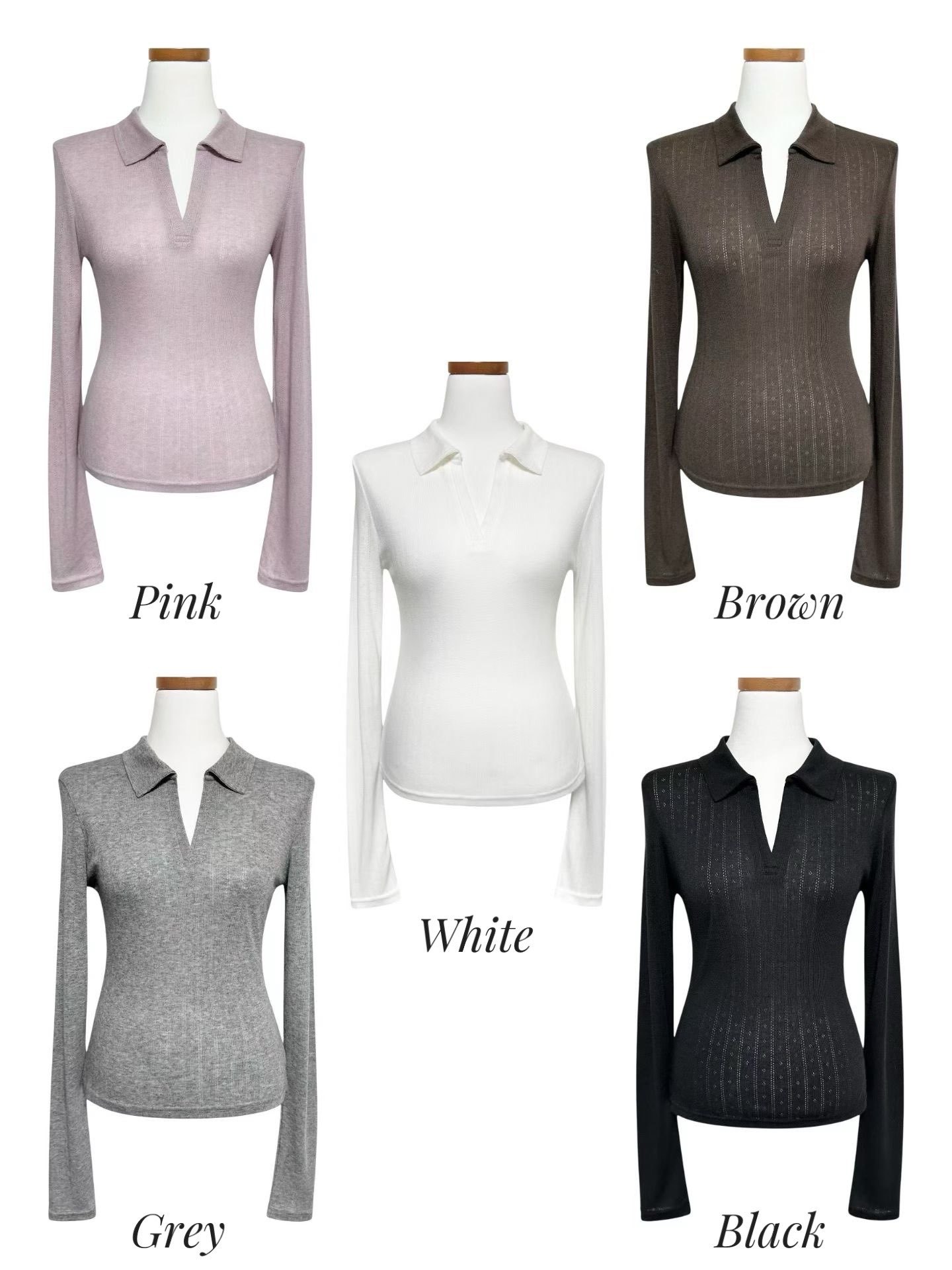 [Preorder 1st Drop Price] C502 Subtle Ribbed Top