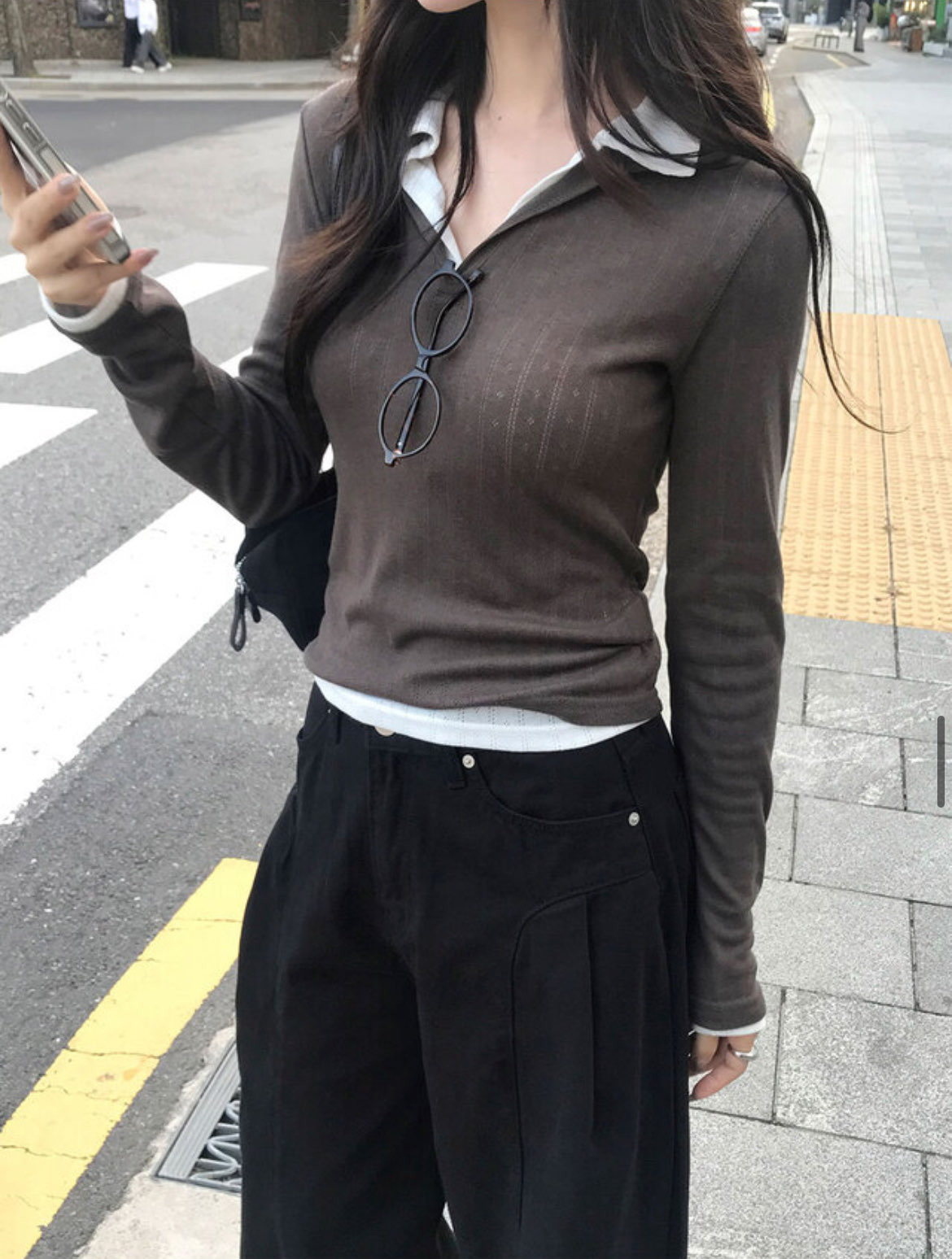 [Preorder 1st Drop Price] C502 Subtle Ribbed Top