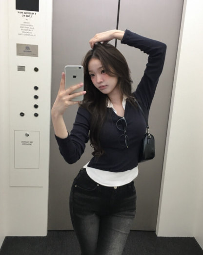 [Preorder 1st Drop Price] C504 Preppy Layered Top