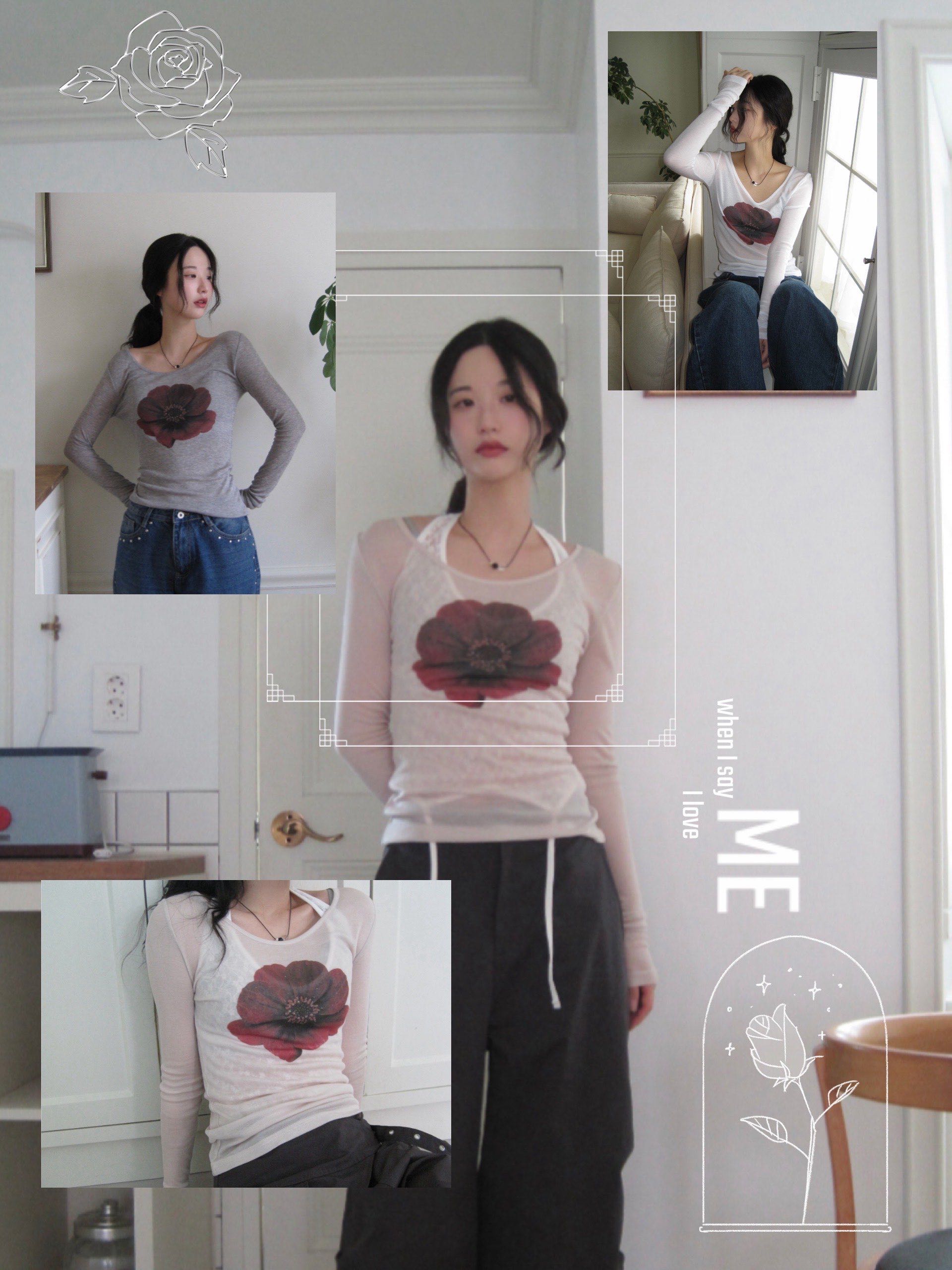 [Preorder 1st Drop Price] C505 Petal Bloom Top