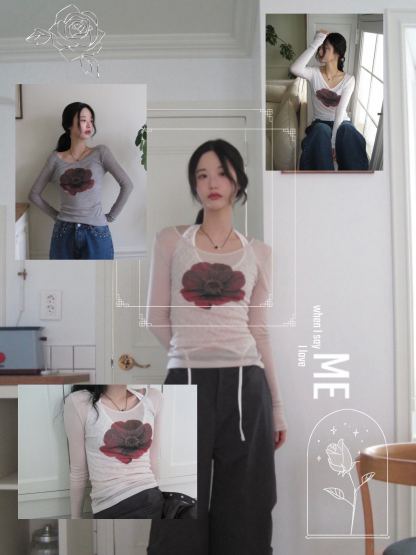 [Preorder 1st Drop Price] C505 Petal Bloom Top