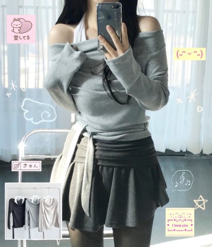 [Preorder 1st Drop Price] C603 Acubi Layered Top