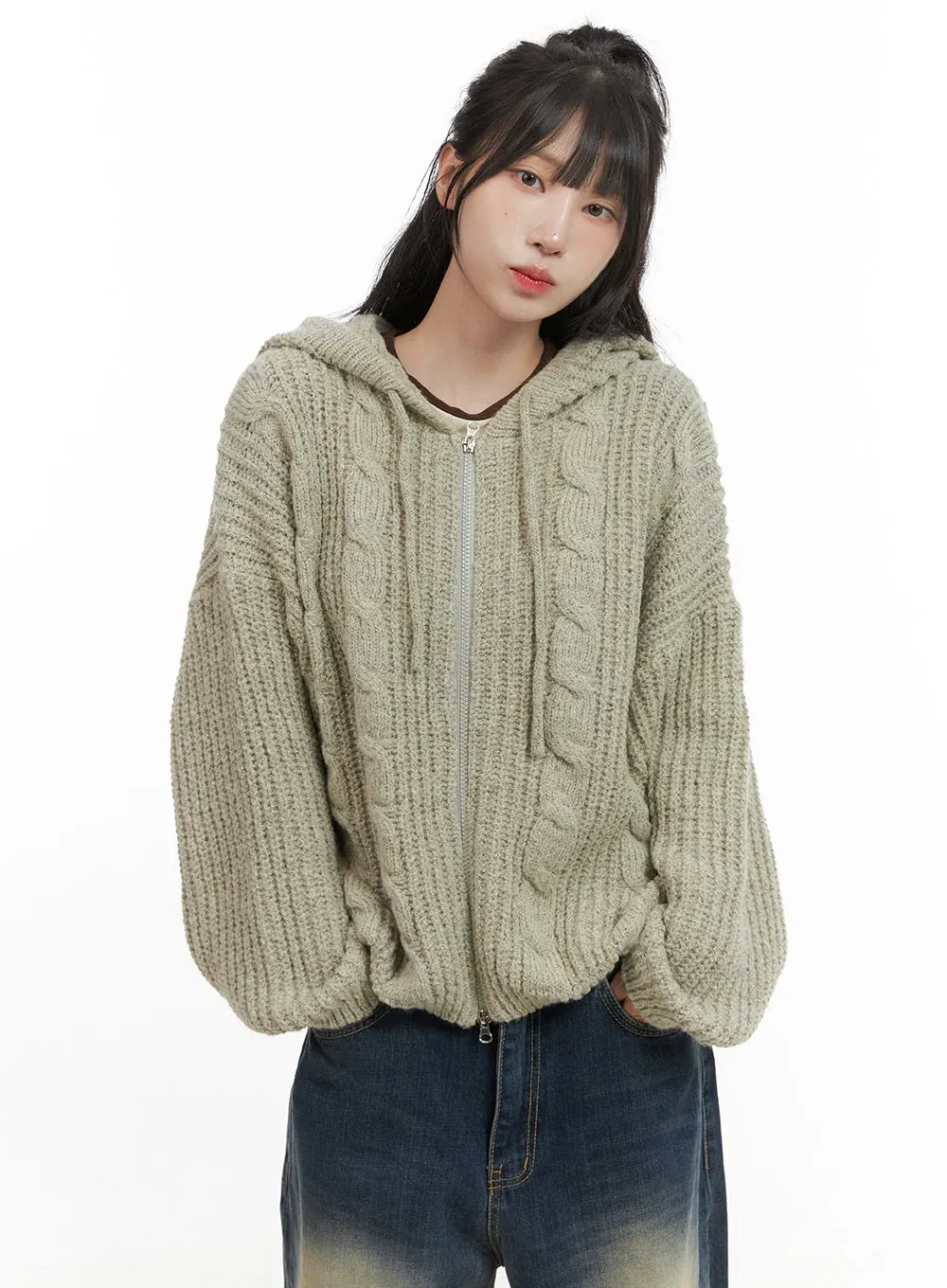 C804 Cozy Twist Hoodie