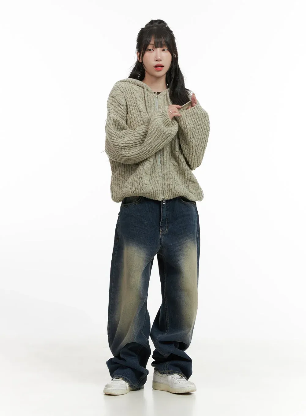 C804 Cozy Twist Hoodie