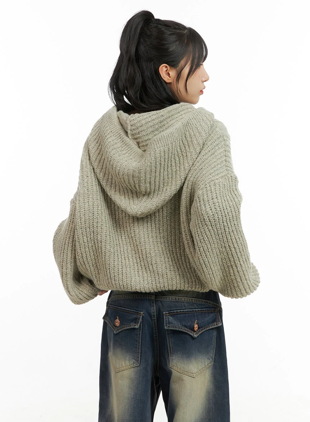 C804 Cozy Twist Hoodie