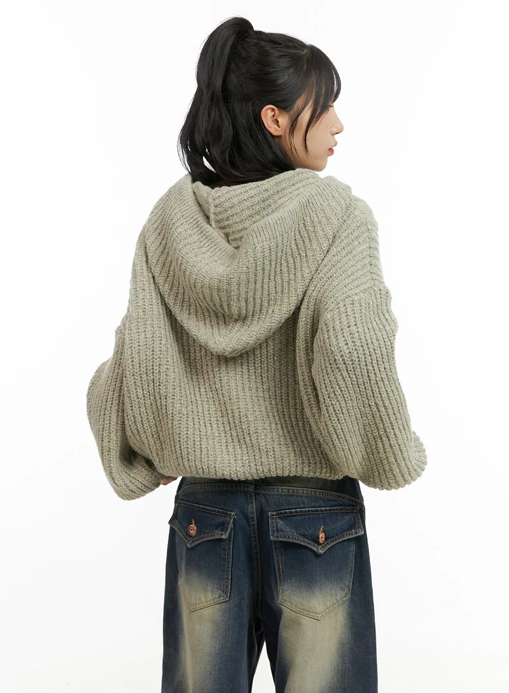 C804 Cozy Twist Hoodie