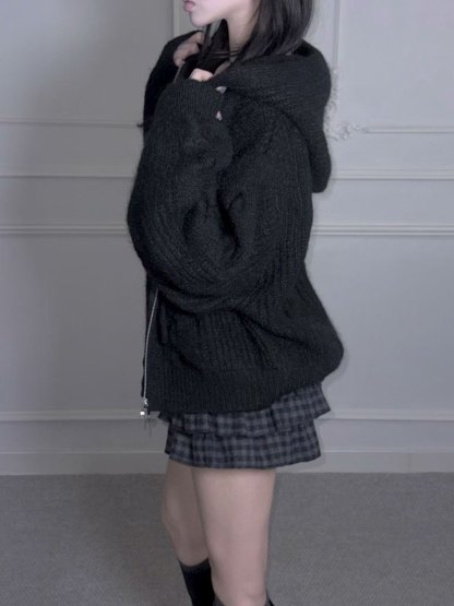 C804 Cozy Twist Hoodie
