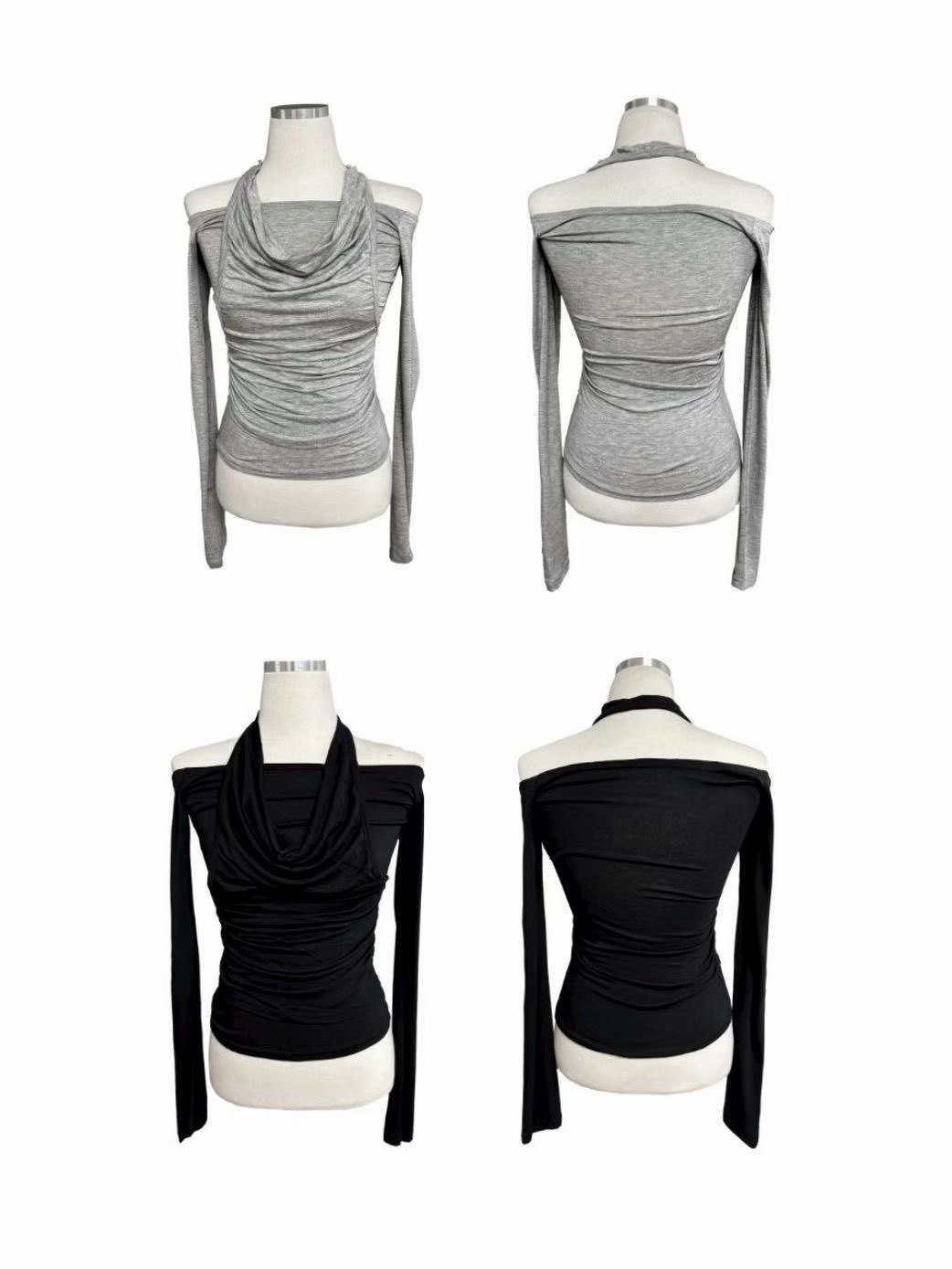 [WEBSITE EXCLUSIVE] C806 Delulu Halter Layer Top