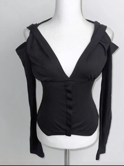 [WEBSITE EXCLUSIVE] C807 Edgeplay Shoulder Hoodie