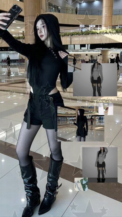 [Preorder 1st Drop Price] C809 Cutline Siren Hoodie