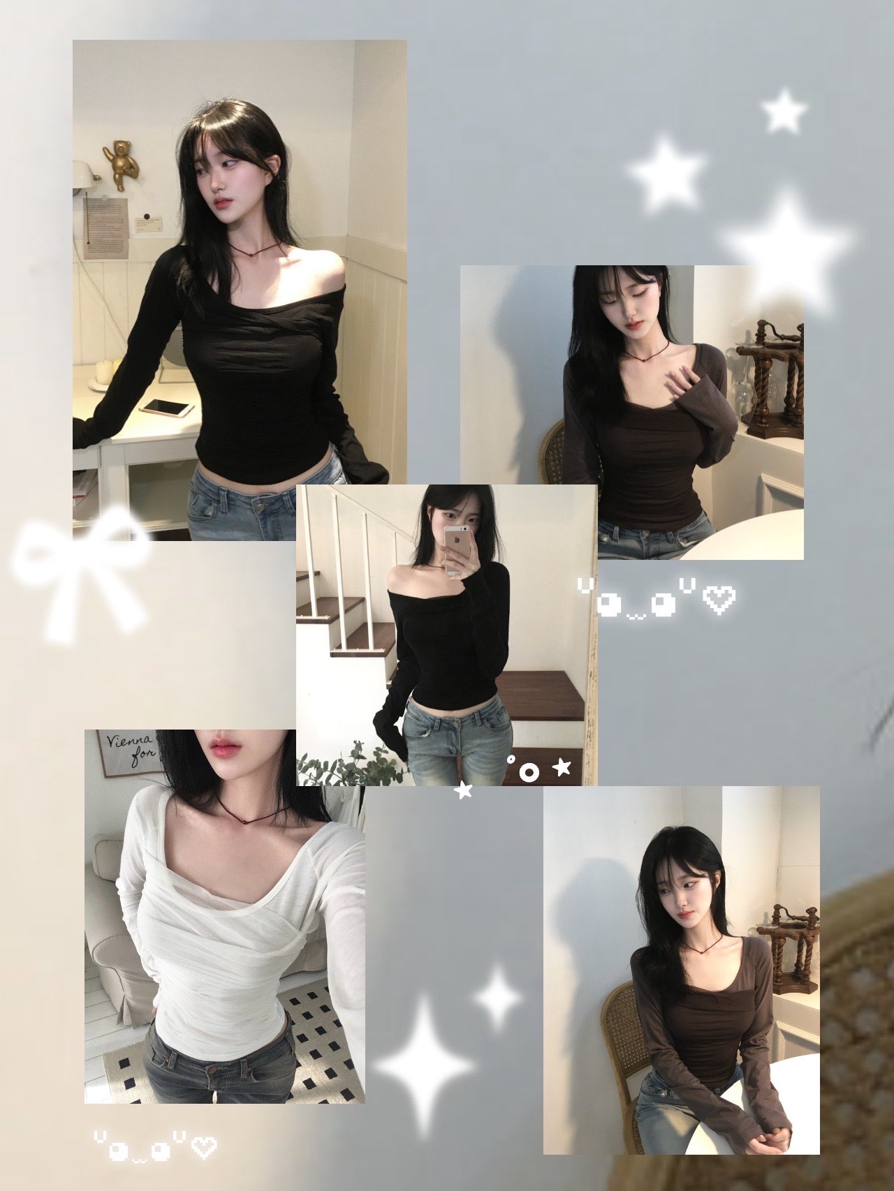 [Preorder 1st Drop Price] C815 Saphine Veil Top