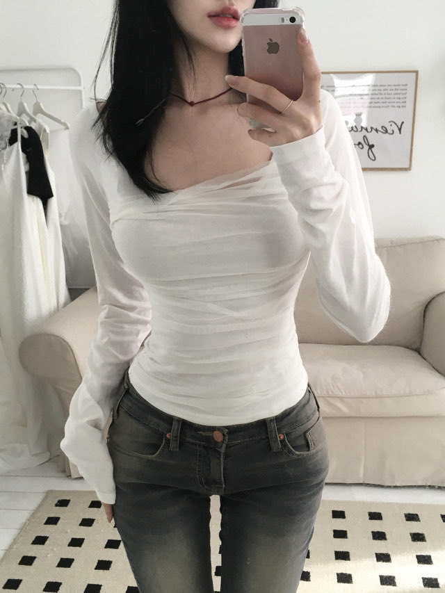 [Preorder 1st Drop Price] C815 Saphine Veil Top