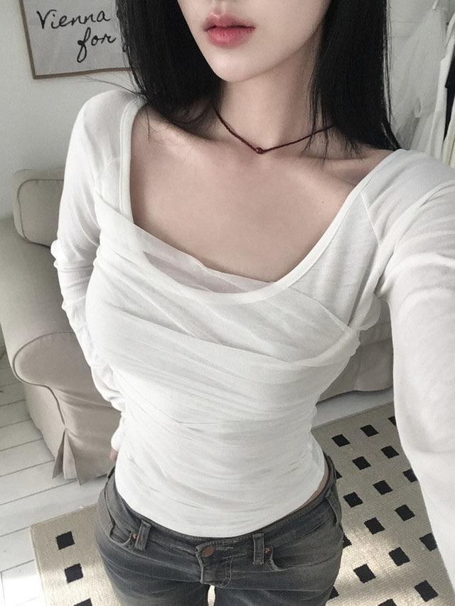 [Preorder 1st Drop Price] C815 Saphine Veil Top