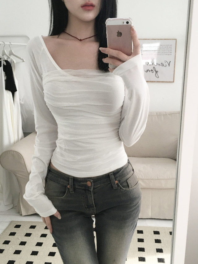 [Preorder 1st Drop Price] C815 Saphine Veil Top