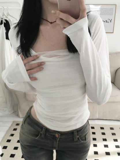 [Preorder 1st Drop Price] C815 Saphine Veil Top