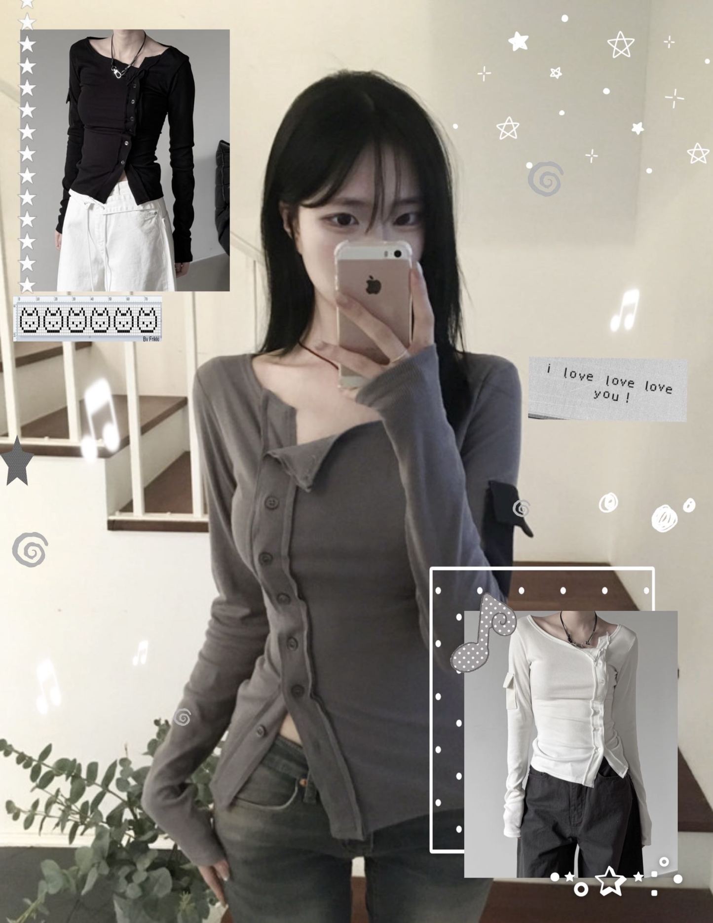 [Preorder 1st Drop Price] C817 Veyra Asym Top