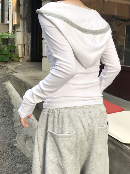 [Preorder 1st Drop Price] C818 Sporty not flirty hoodie