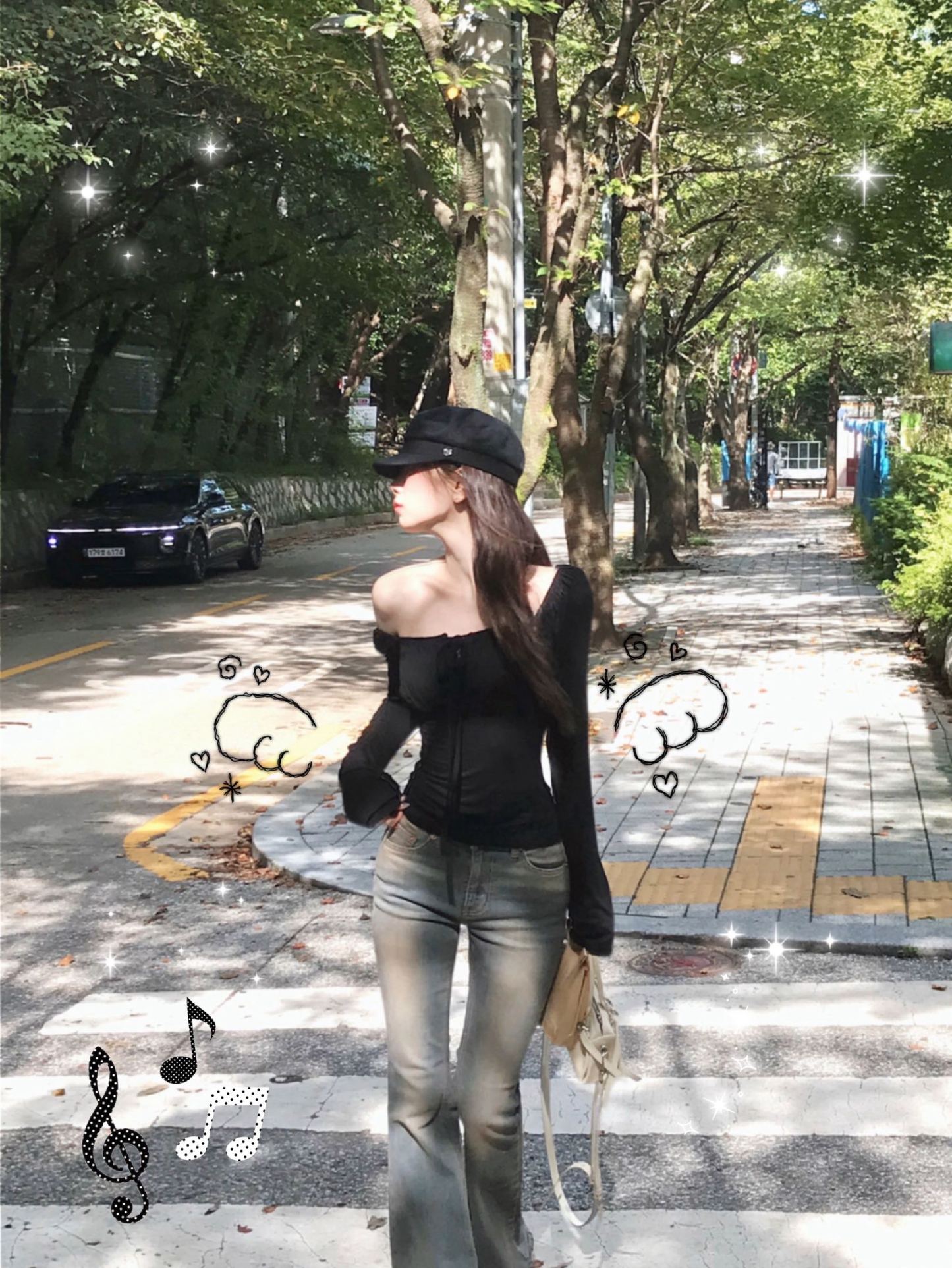 [Preorder 1st Drop Price] C819 Unforgettable teenage crush top