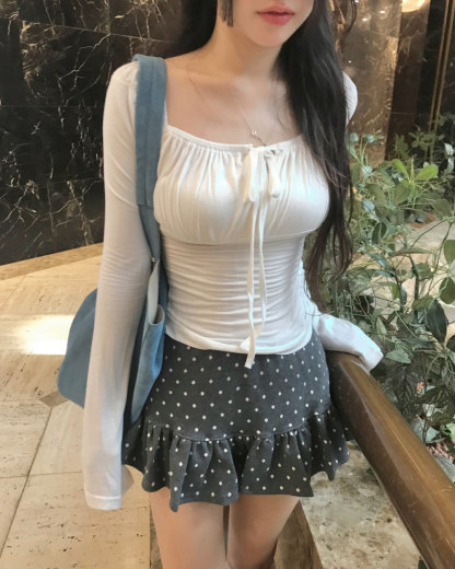 [Preorder 1st Drop Price] C819 Unforgettable teenage crush top