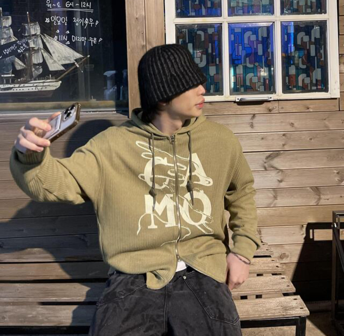 [Preorder 1st Drop Price] C901 Camo Oversized Hoodie