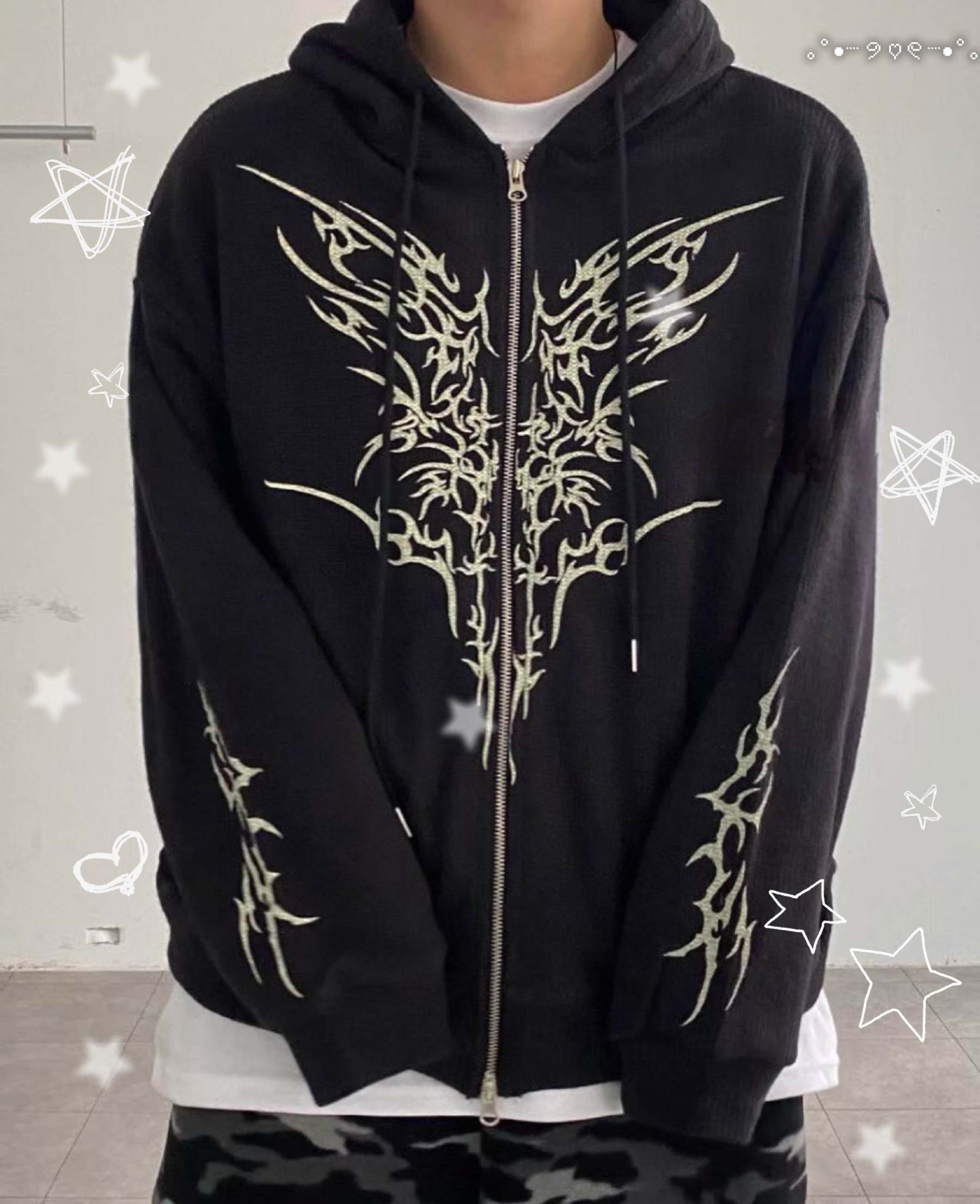 [Preorder 1st Drop Price] C903 Thorn Signal Hoodie