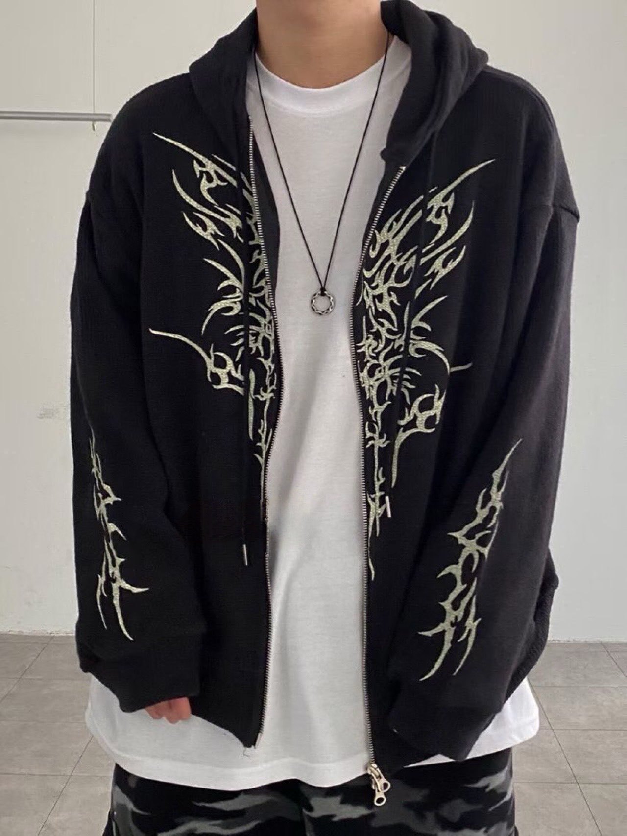 [Preorder 1st Drop Price] C903 Thorn Signal Hoodie