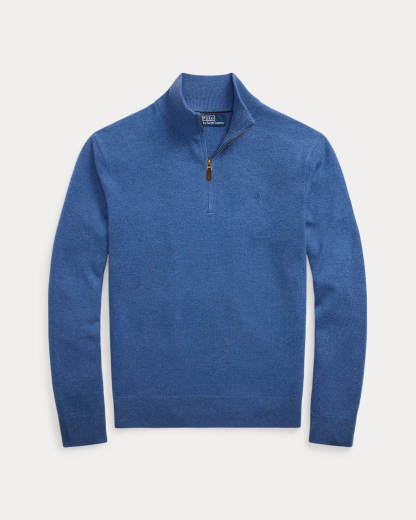 【Up to 59% off！】Wool Quarter-Zip Sweater