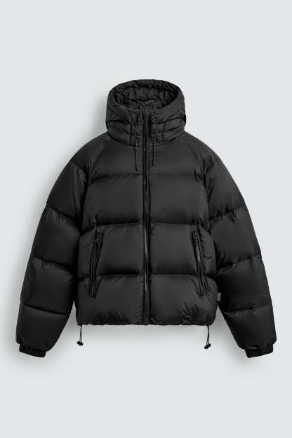 ZARA FEATHER WATER REPELLENT PUFFER JACKET
