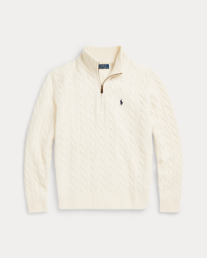 【Up to 59% off！】Cable-Knit Wool-Cashmere Sweater