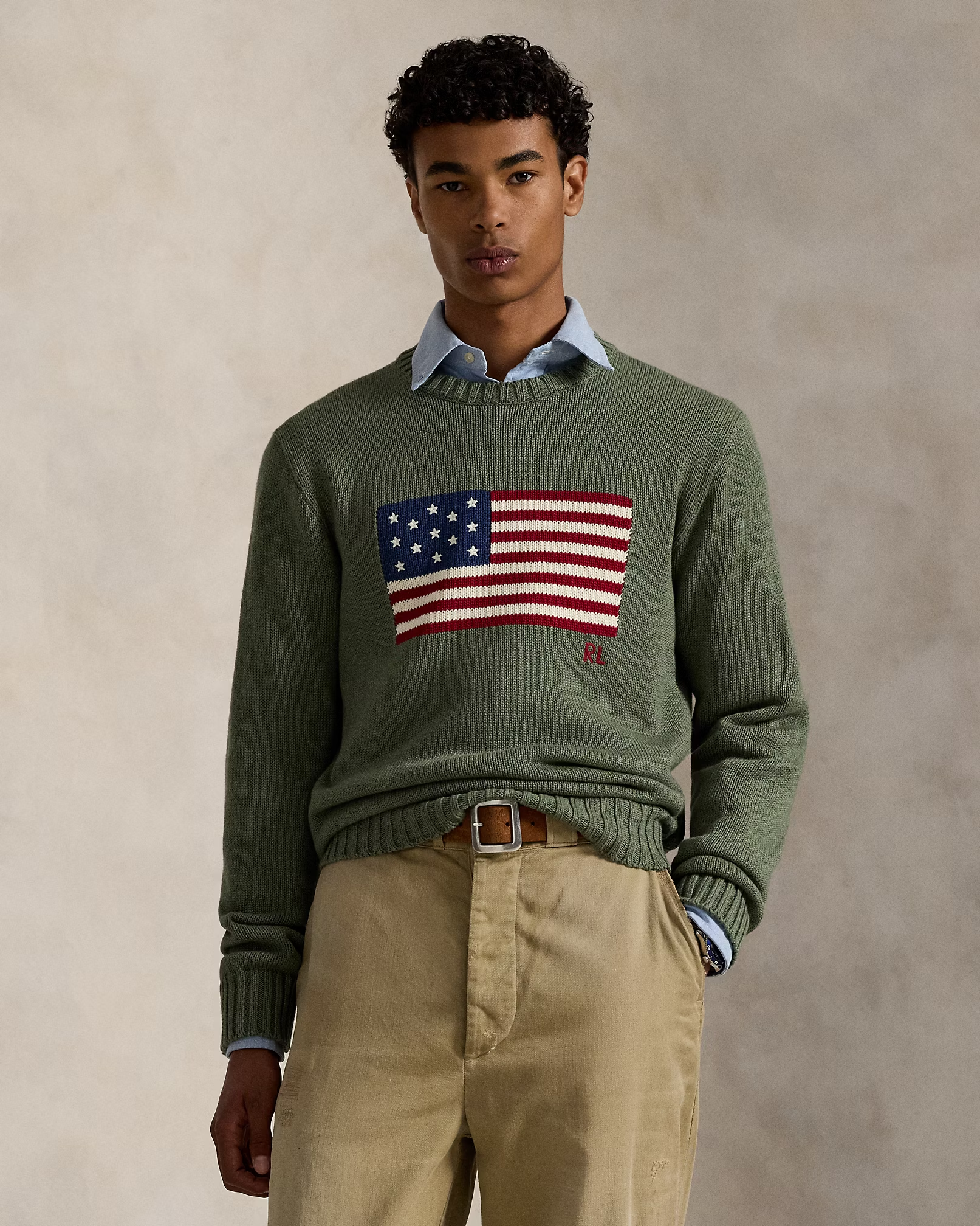 【Up to 59% off！】The Iconic Flag Sweater