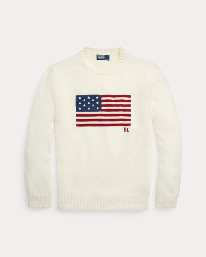 【Up to 59% off！】The Iconic Flag Sweater