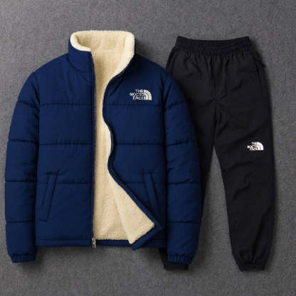 Reversible Winter Puffer Jacket + Free Pants
