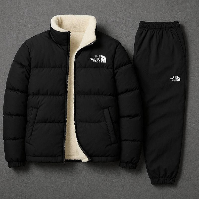 Reversible Winter Puffer Jacket + Free Pants