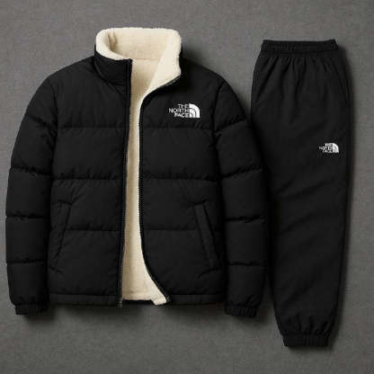 Reversible Winter Puffer Jacket + Free Pants