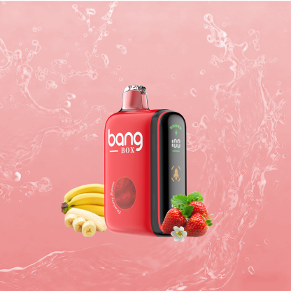BANG BOX 9000-18000 Puffs Disposable Vape - Strawberry Banana