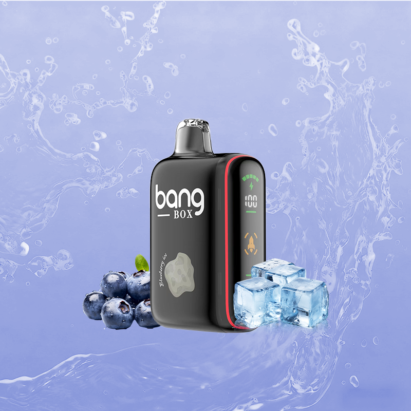 BANG BOX 9000-18000 Puffs Disposable Vape - Blueberry ice