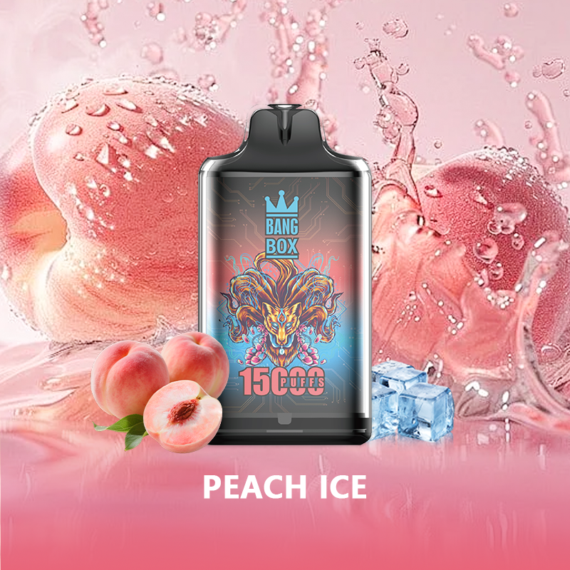 BANG BOX S1-15000 Puffs Disposable Vape-Peach Ice