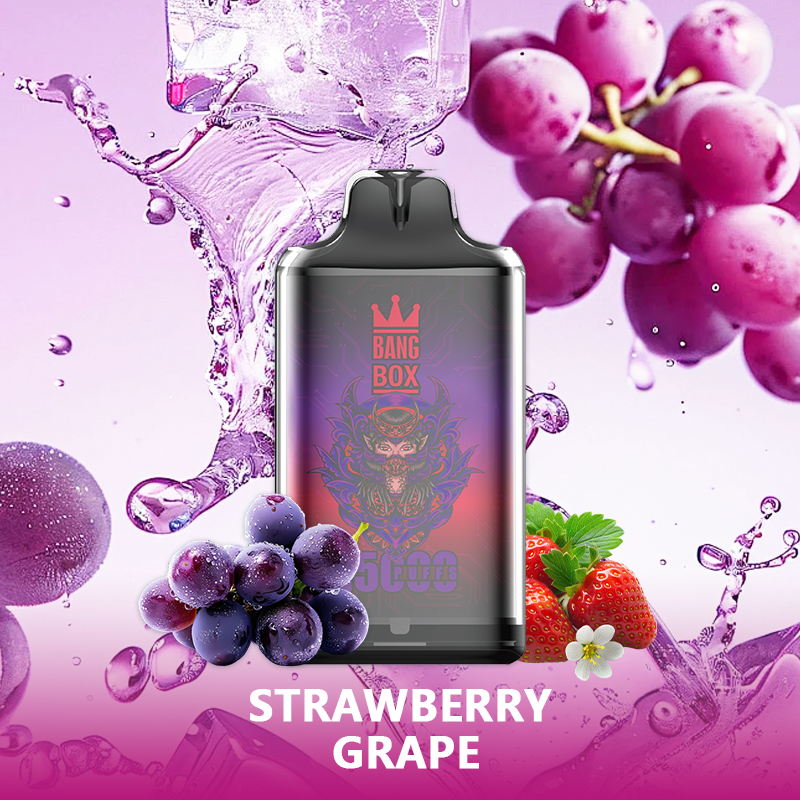 BANG BOX S1-15000 Puffs Disposable Vape-Strawberry Grape
