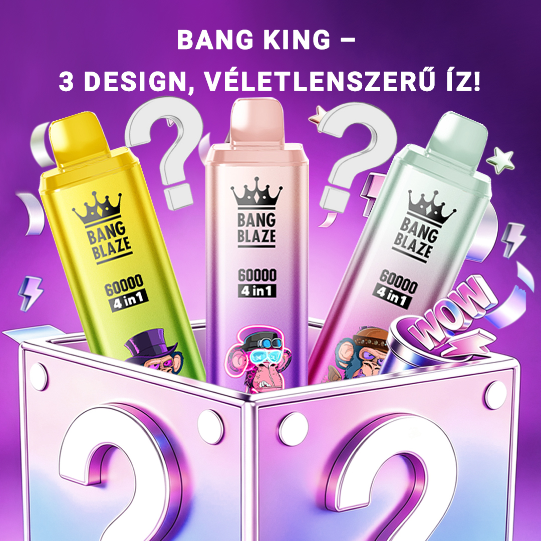 3-pack BANGBLAZE 60K 4IN1 disposable vape mystery box--random flavors for more surprises