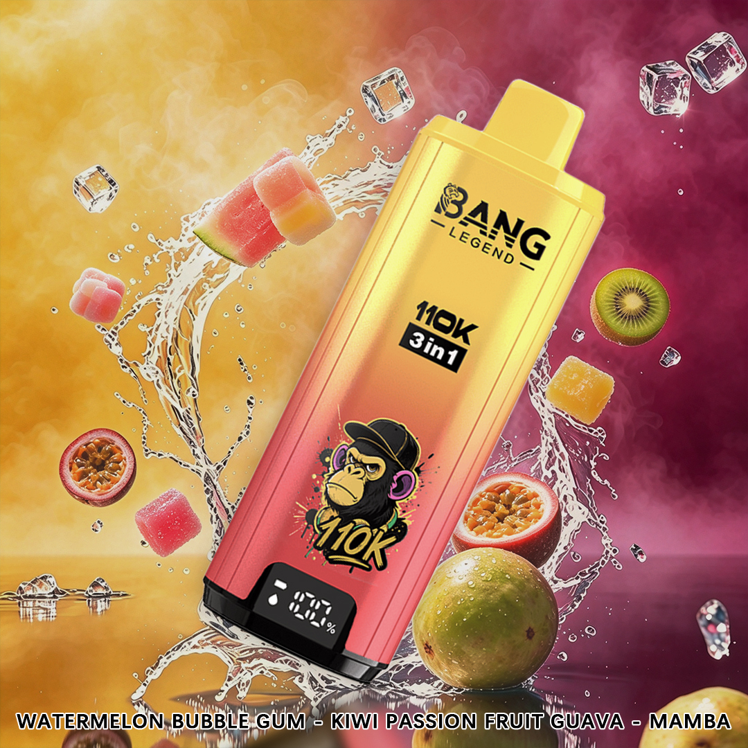 BANG 110K Puffs 3-in-1 Disposable Vape