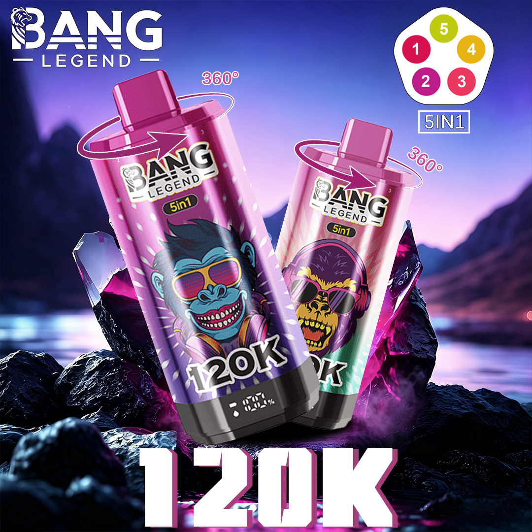 BANG 120K Puffs 5-in-1 Disposable Vape