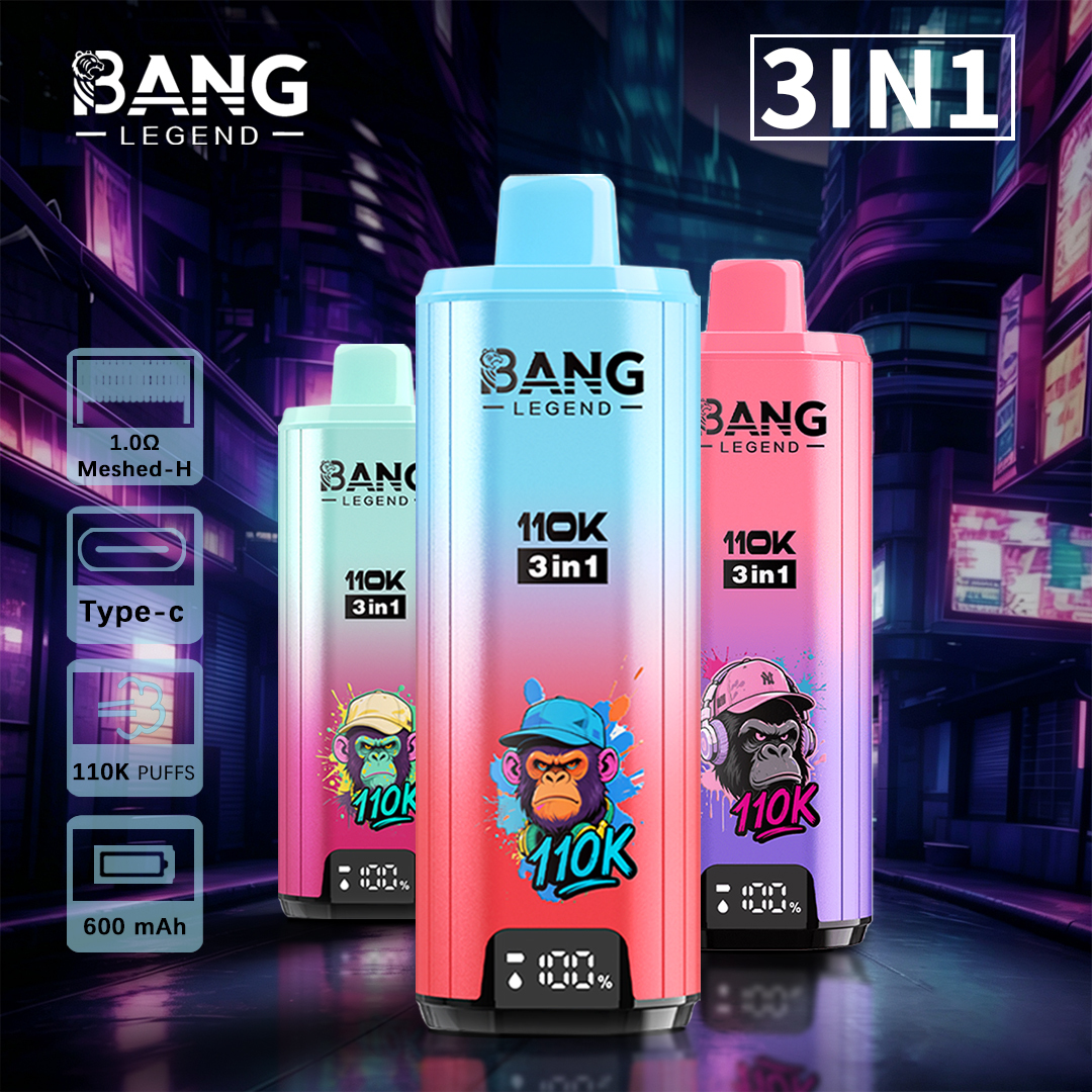 BANG 110K puffs 3IN1 disposable vape