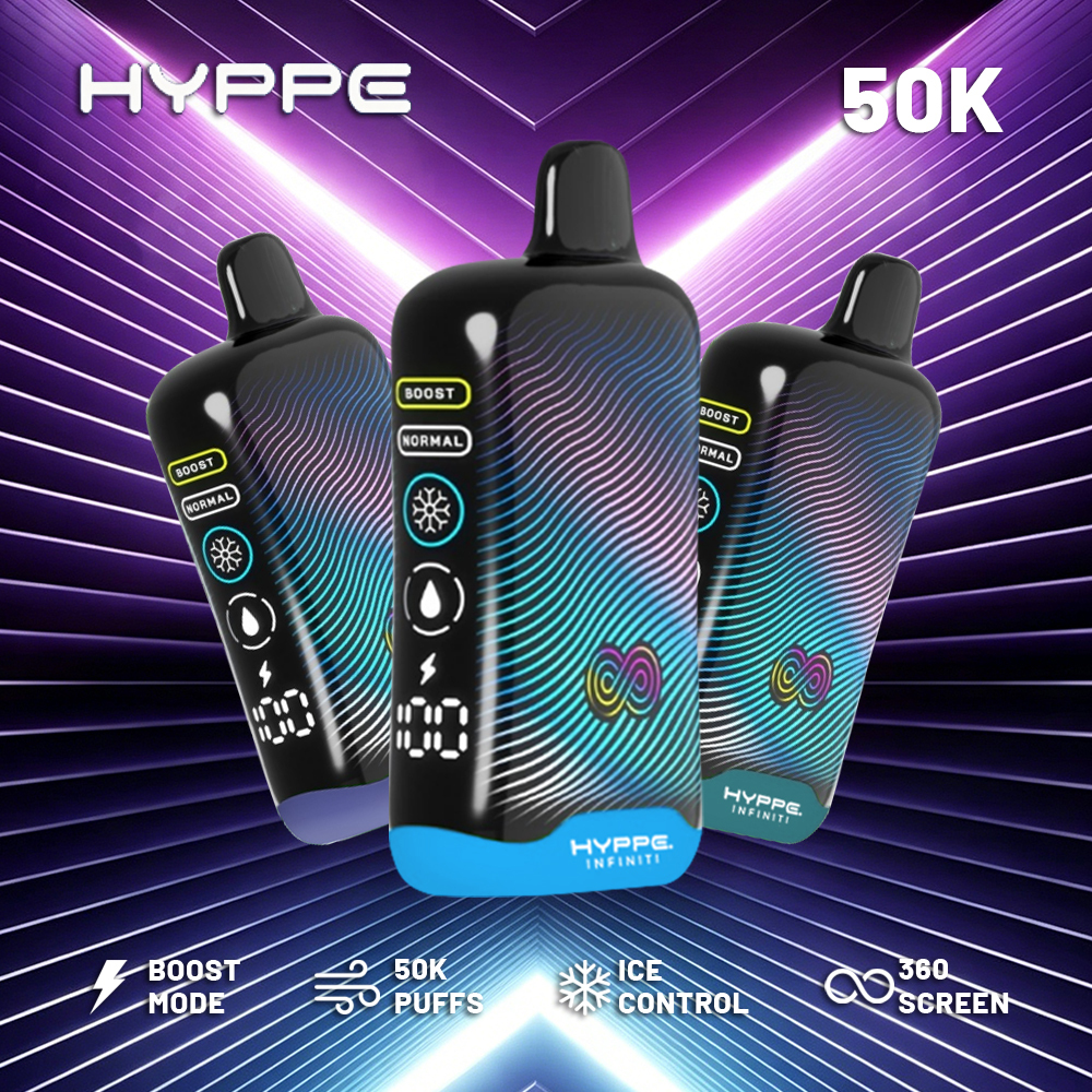HYP 50000 PUFFS full screen disaposable vape