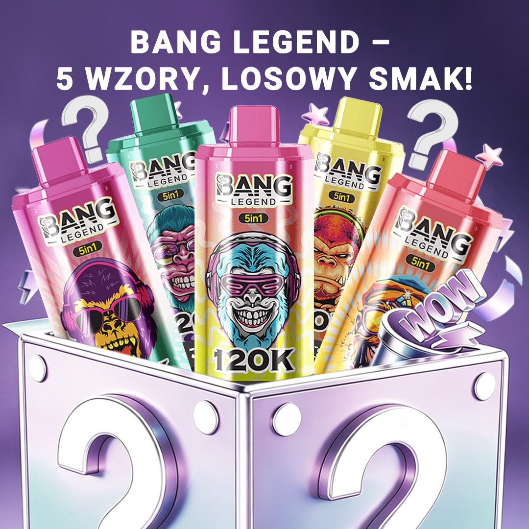 5-Pack BANG 120K 5-in-1 Disposable Vape Mystery Box