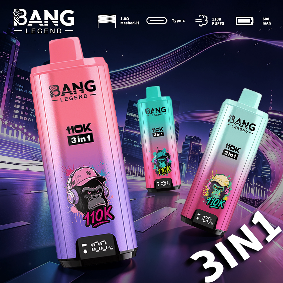 BANG 110K Puffs 3-in-1 Disposable Vape