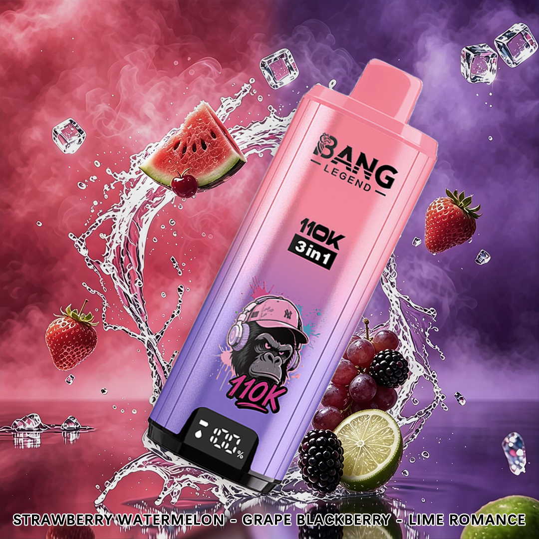 BANG 110K Puffs 3-in-1 Disposable Vape
