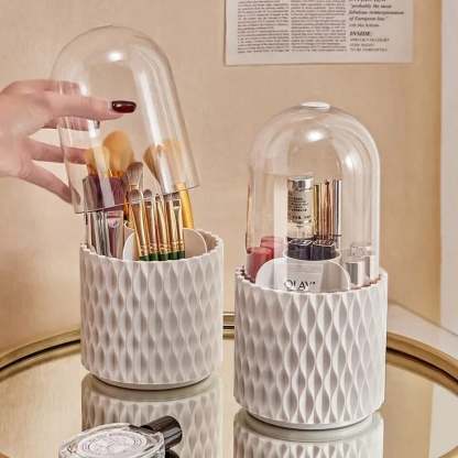 🔥Sleek 360 Spinning Makeup Brush Holder