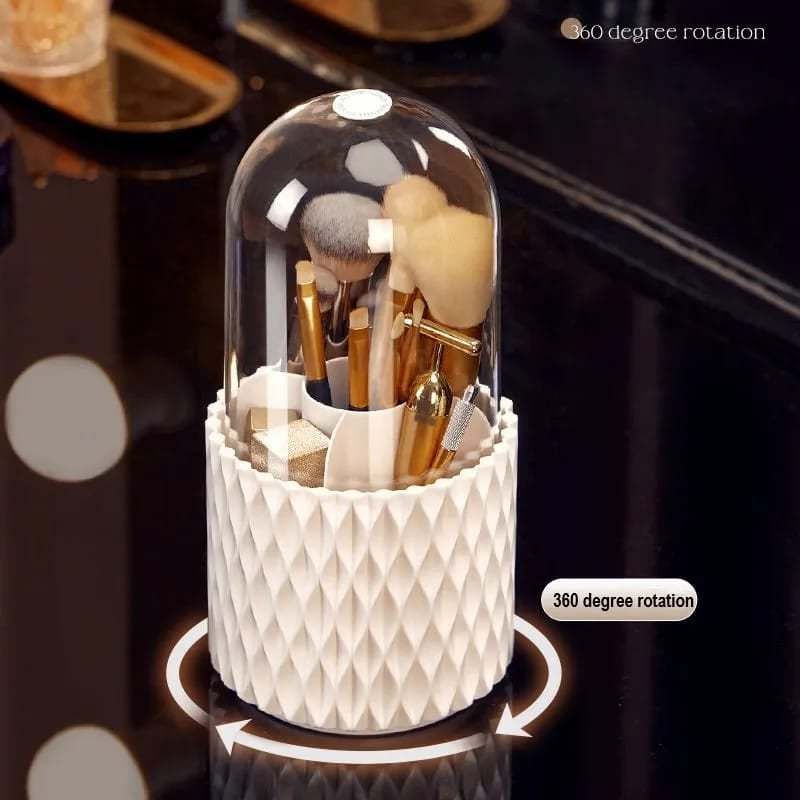 🔥Sleek 360 Spinning Makeup Brush Holder